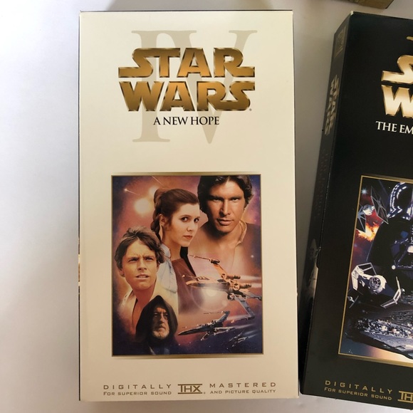Vintage! Rare! Star Wars Trilogy VHS Box Set, 2000 Lucasfilm LTD - Picture 5 of 15